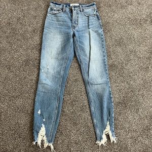 Abercrombie & Fitch High Rise Skinny Jeans